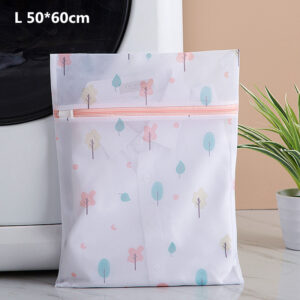 Zippered Mesh Laundry Bag — 50 × 60 cm