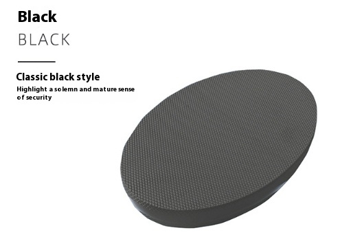 Oval Balance Cushion — Black